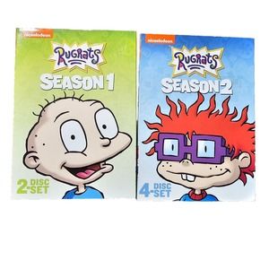 Rugrats, Seasons One & Two (6 DVDs + Slipcover) NEVER OPENED